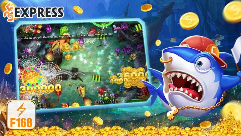 Bắn cá f168 - Tăng giảm đạn đúng lúc khi gặp cá lớn Bắn cá f168 - Tăng giảm đạn đúng lúc khi gặp cá lớn